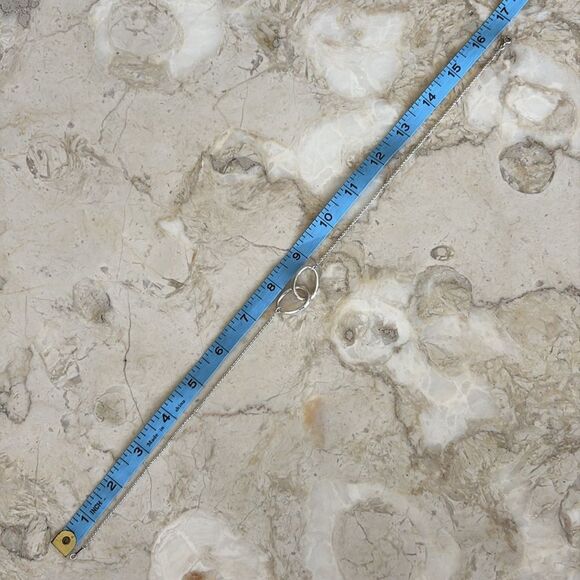 AuthenticTiffany & Co. Elsa Peretti Large Interlocking Ovals 925 Sterling Silver - Picture 11 of 11